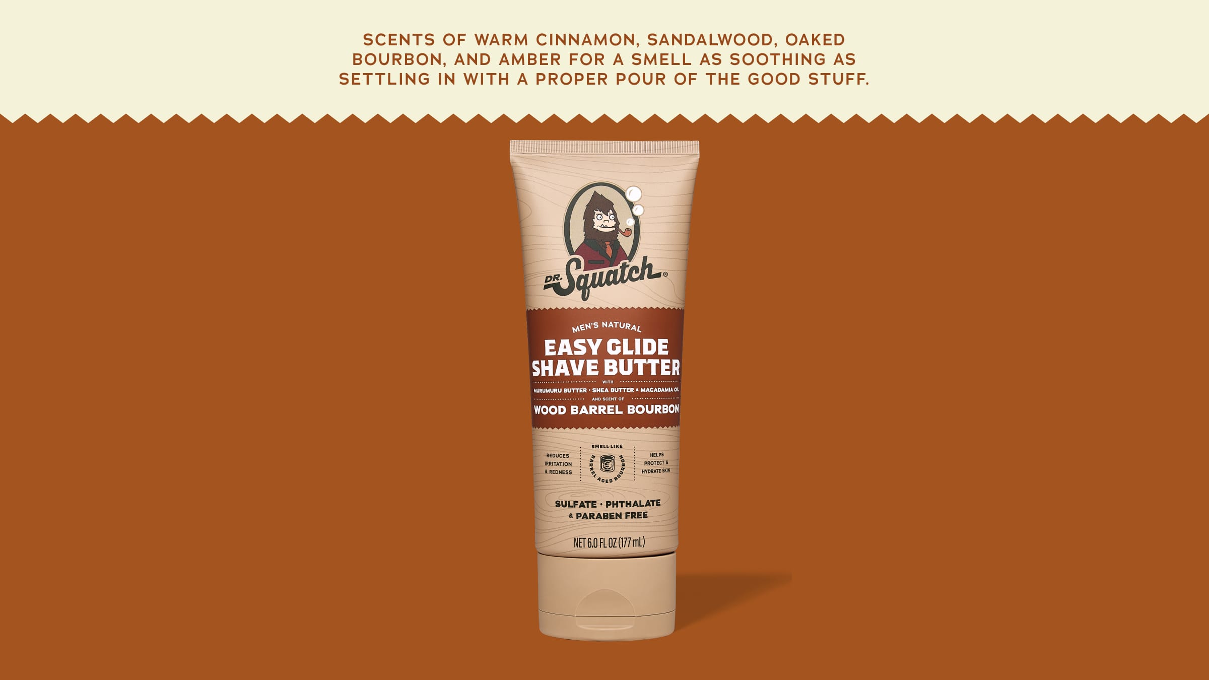 Easy Glide Shave Butter Wood Barrel Bourbon - Image 5